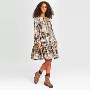 Knox Rose Plaid Dress - Size M